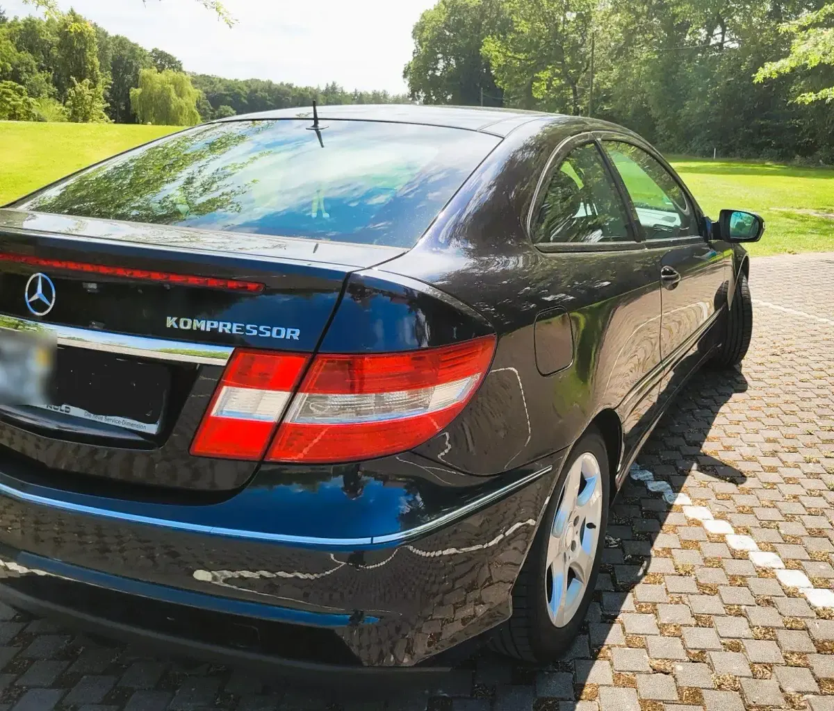 Gebraucht Mercedes CLC180 2009 Schwarz Coupé