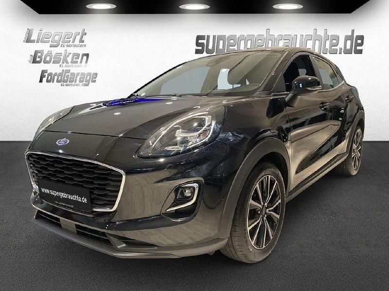 Obsidianschwarz metallic Gebraucht 2021 Ford Puma Cool & Connect SUV | 17.200 € (Guter Preis) - Bild 1/4