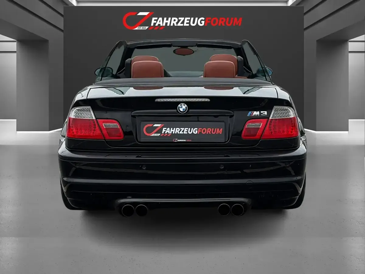 Używany BMW M3 Cabriolet Shadowline 343 KM (252 kW) 2003 Czarny Kabriolet