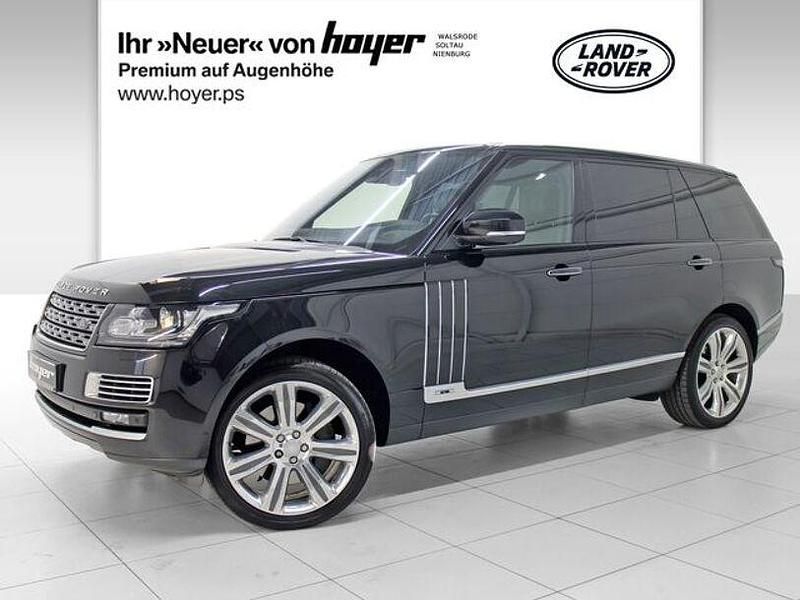 Schwarz Gebraucht 2015 Land Rover Range Rover Autobiography SUV | 40.780 € (Teuer) - Bild 1/4