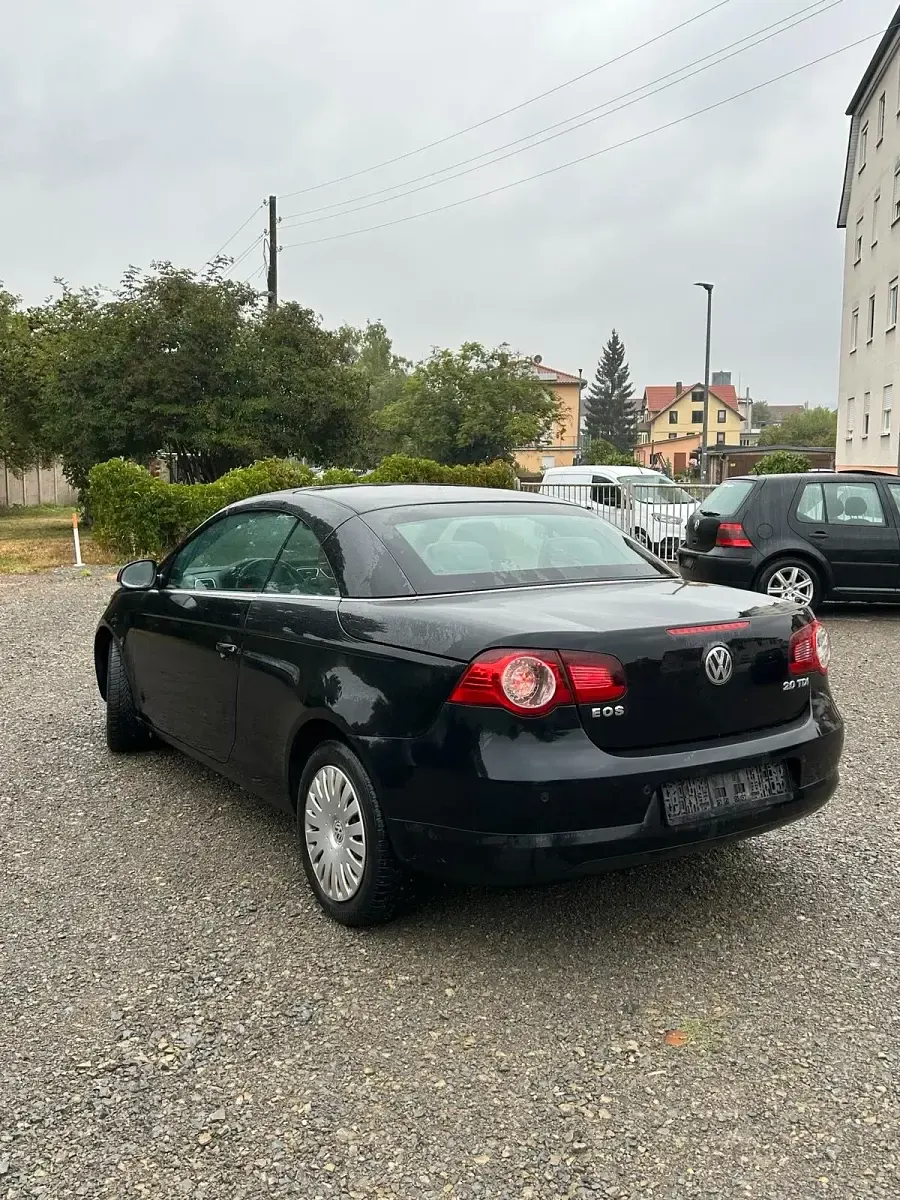 Gebraucht VW Eos 148 PS (108 kW) 2009 Schwarz Cabrio