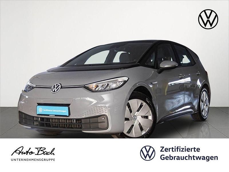 Grau Gebraucht 2021 VW ID.3 Pure Kleinwagen | 19.740 € (Fairer Preis) - Bild 1/4