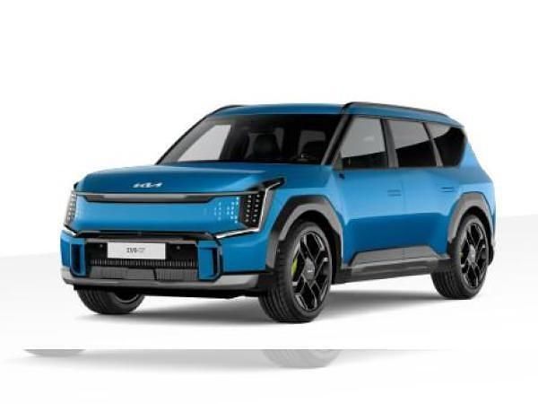 Blau (ocean blue metallic) Neu 2025 Kia EV9 SUV | 69.145 € (Superpreis) - Bild 1/2