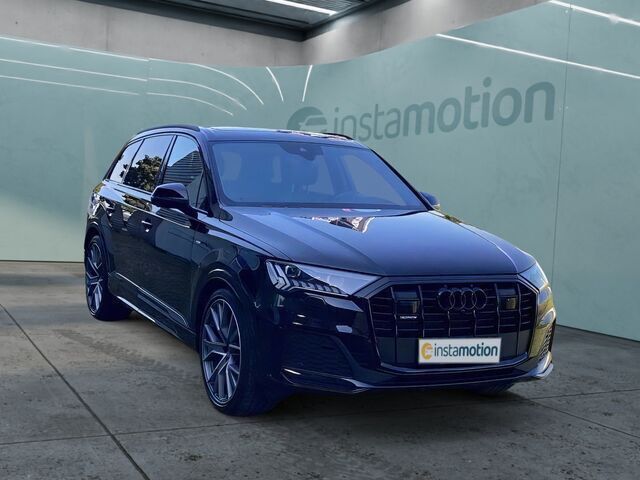 Schwarz Gebraucht 2023 Audi Q7 S-Line SUV | 81.800 € (Etwas zu teuer) - Bild 1/2