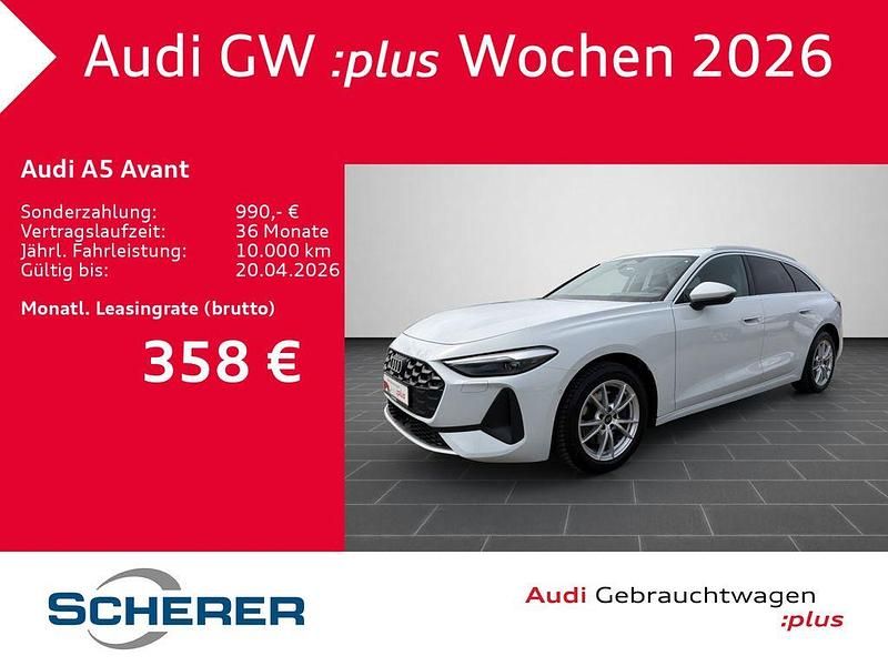 Gebraucht Audi A5 Ambiente 204 PS (150 kW) 2025 Gletscherweiß metallic (metallic) Kombi