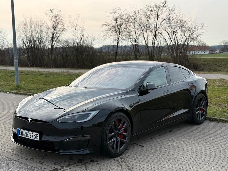 Gebraucht Tesla Model S Plaid 750 kW (1020 PS) 2023 Schwarz Kleinwagen