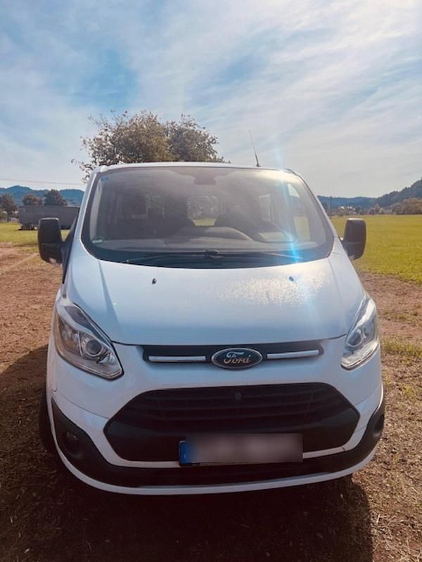 Weiß Gebraucht 2014 Ford Transit Custom Van / Kleinbus | 7.999 € (Superpreis) - Bild 1/4