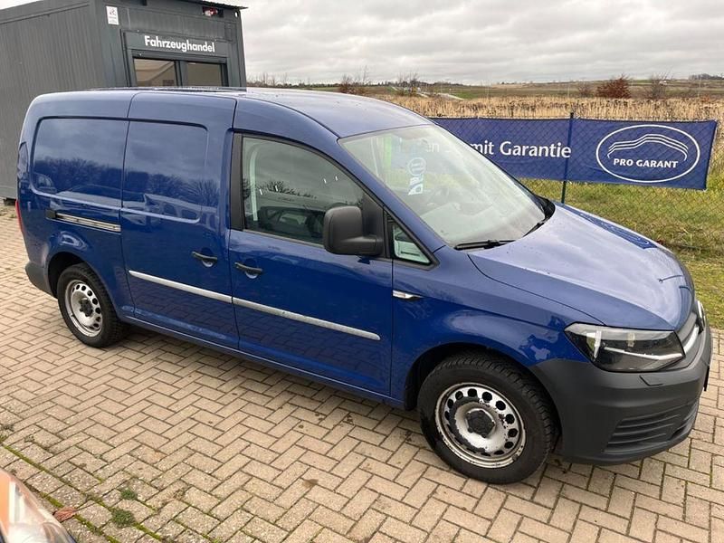 Usata VW Caddy 150 CV (110 kW) 2018 Blu Monovolume