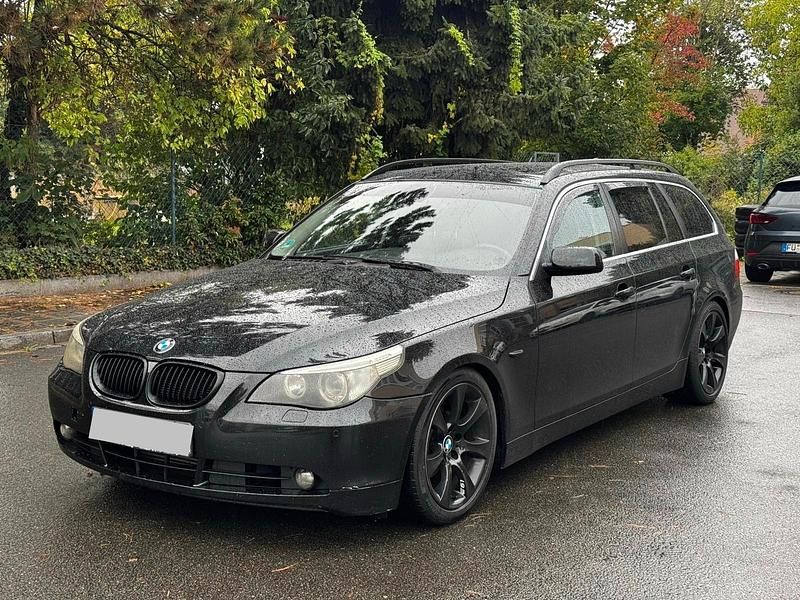 Schwarz Gebraucht 2006 BMW 525 Kombi | 2.999 € (Guter Preis) - Bild 1/4