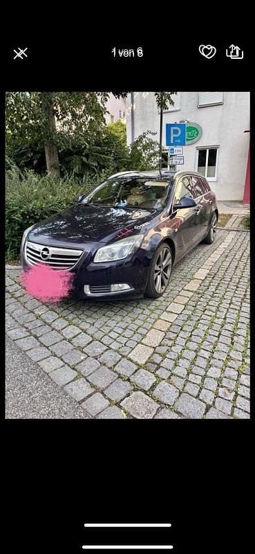 Blau Gebraucht 2013 Opel Insignia Kombi | 3.800 € (Guter Preis) - Bild 1/4