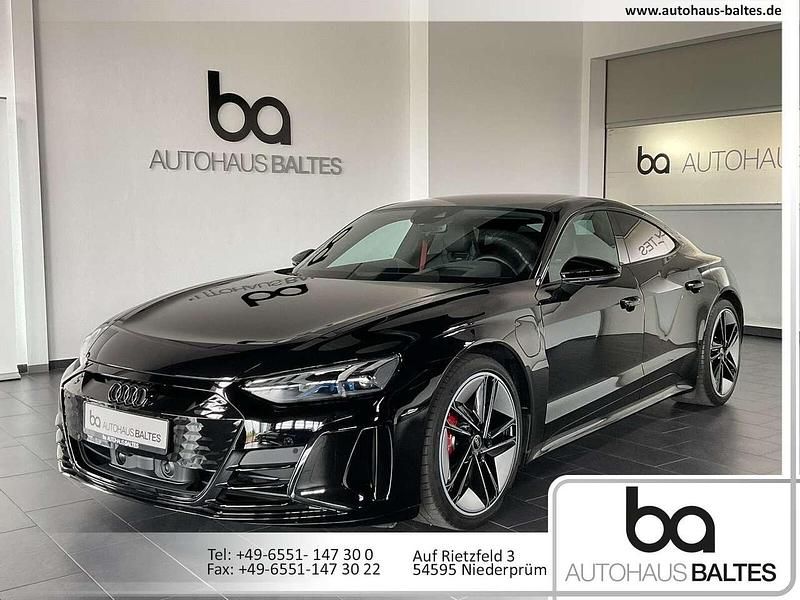 Mythosschwarz Gebraucht 2024 Audi e-tron GT quattro Limousine | 81.850 € (Guter Preis) - Bild 1/4
