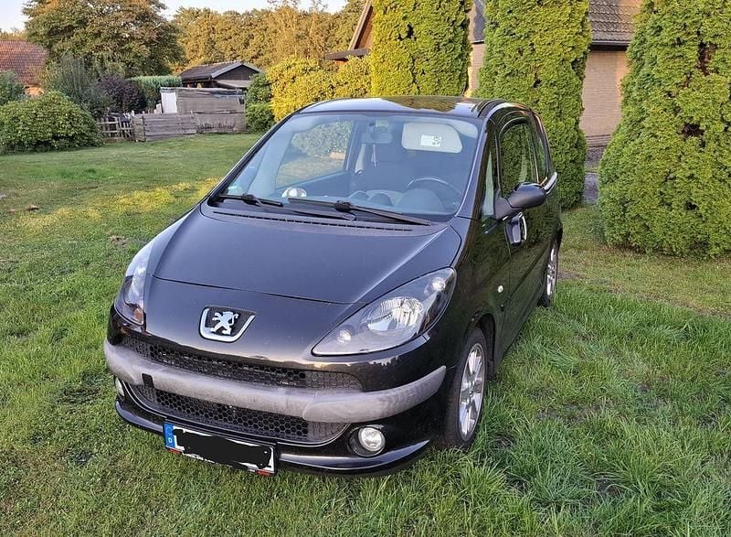 Schwarz Gebraucht 2006 Peugeot 1007 Sport Kleinwagen | 1.111 € (Superpreis) - Bild 1/4