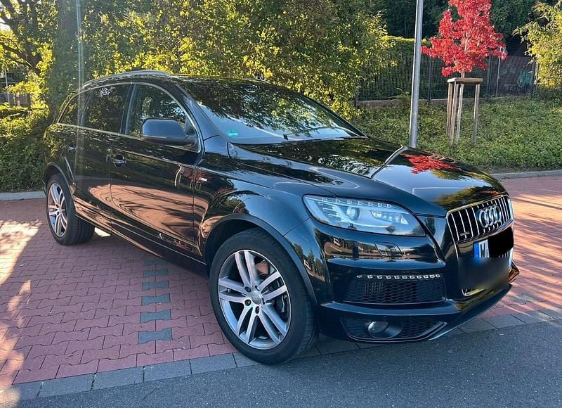Schwarz Gebraucht 2015 Audi Q7 S-Line SUV | 17.999 € (Guter Preis) - Bild 1/4