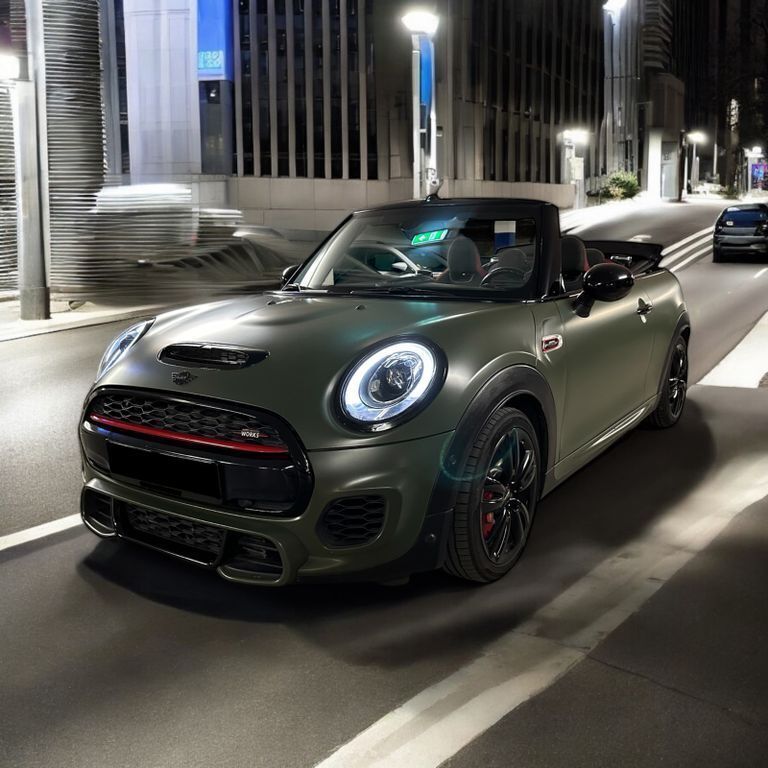 Rot Gebraucht 2016 Mini John Cooper Works Cabriolet Chili Cabrio | 21.999 € - Bild 1/4