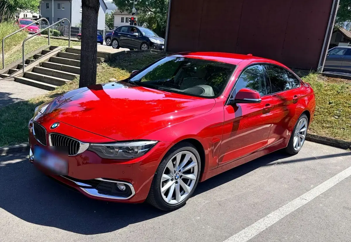 Gebraucht BMW 430 Gran Coupé Luxury Line 252 PS (185 kW) 2018 Rot Coupé