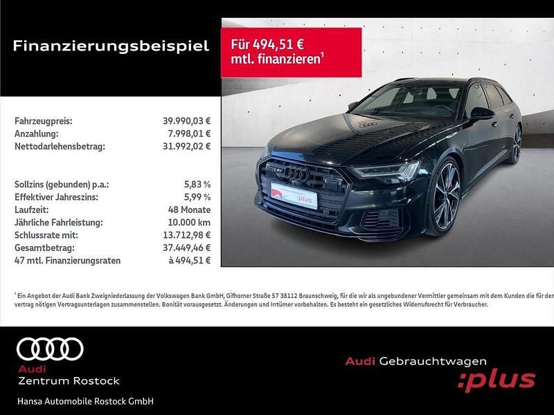 Gebraucht Audi S6 Ambiente 344 PS (253 kW) 2022 Mythosschwarz metallic Kombi