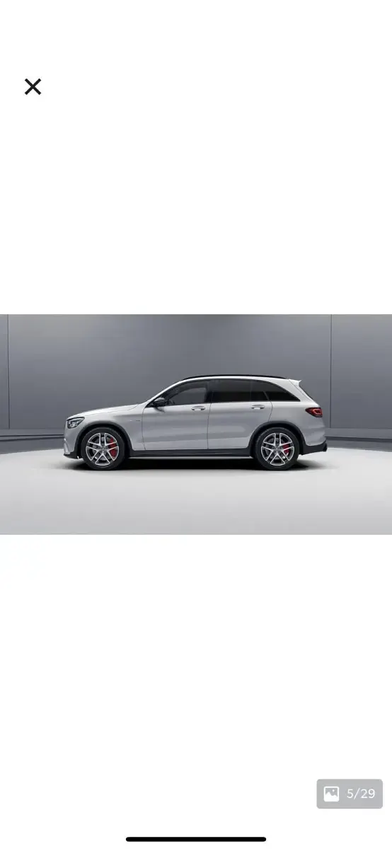 Gebraucht Mercedes GLC63 AMG AMG 510 PS (375 kW) 2019 Silber SUV