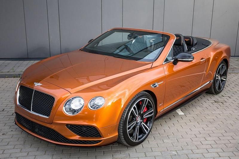 Gebraucht Bentley Continental GT Convertible 529 PS (389 kW) 2016 Orange Cabrio