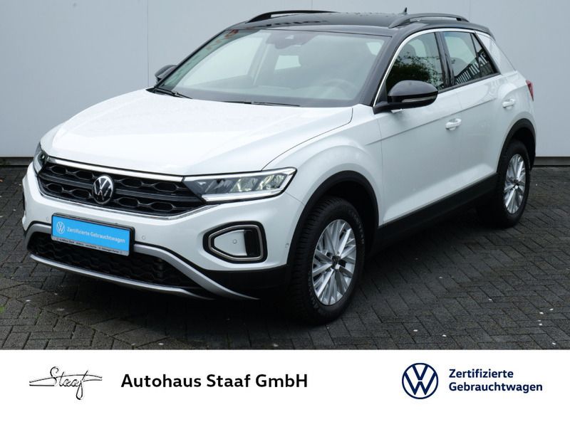Pure white Gebraucht 2024 VW T-Roc Life SUV | 31.790 € (Fairer Preis) - Bild 1/4