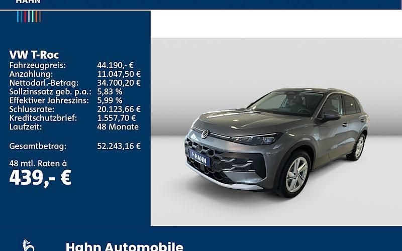 Neu VW T-Roc R-line 150 PS (110 kW) 2026 Gelb SUV