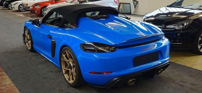Gebraucht Porsche Boxster Spyder 500 PS (367 kW) 2024 Blau Cabrio