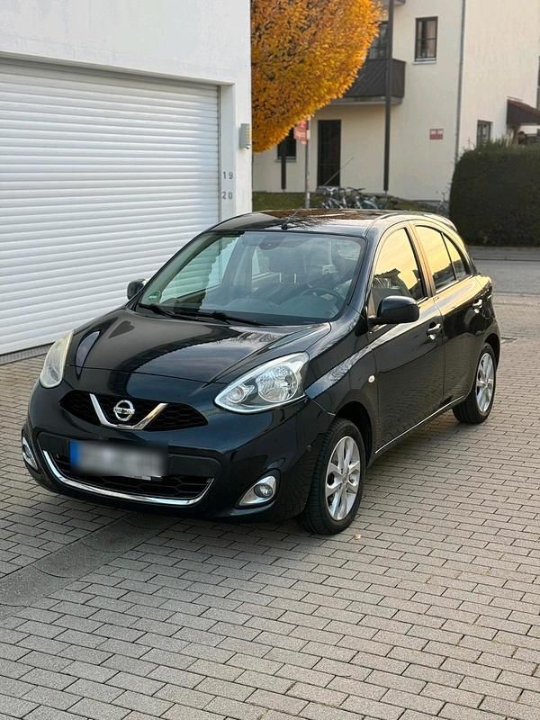 Schwarz Gebraucht 2014 Nissan Micra Pure Kleinwagen | 3.950 € (Fairer Preis) - Bild 1/4