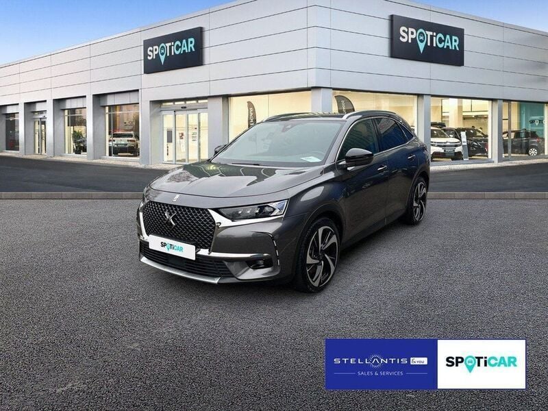 Grau platinumgrau metallic Gebraucht 2020 DS Automobiles DS7 Crossback Chic SUV | 25.885 € (Guter Preis) - Bild 1/4