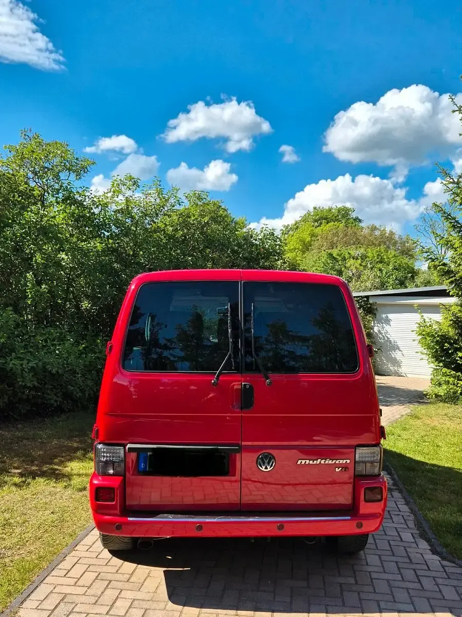 Gebraucht VW Multivan 204 PS (150 kW) 2002 Rot Van / Kleinbus