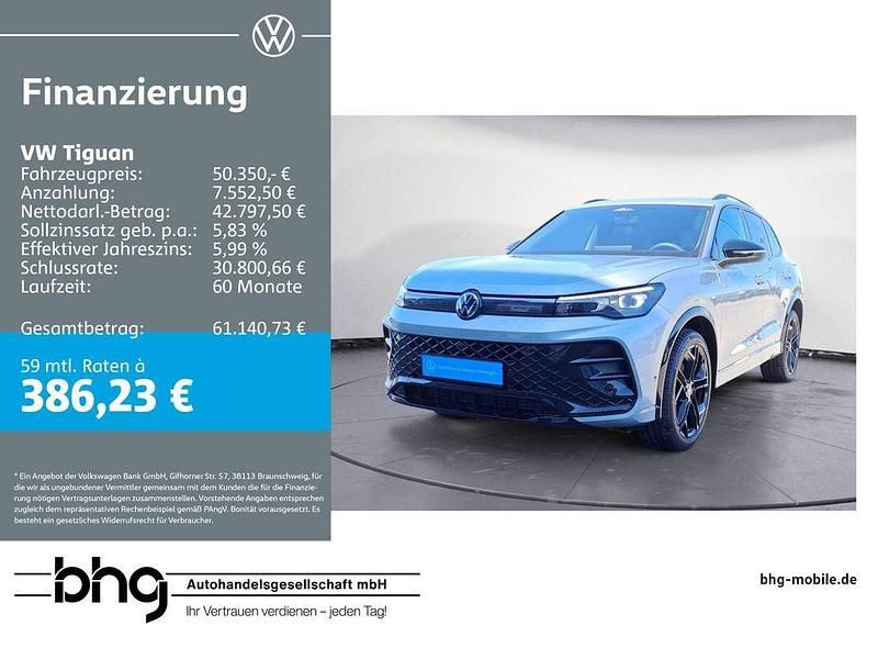 Silber Gebraucht 2024 VW Tiguan R-line SUV | 49.750 € (Guter Preis) - Bild 1/4