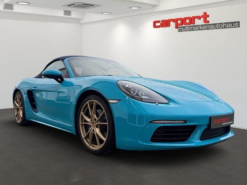 Gebraucht Porsche 718 Boxster 299 PS (219 kW) 2019 Blau Cabrio