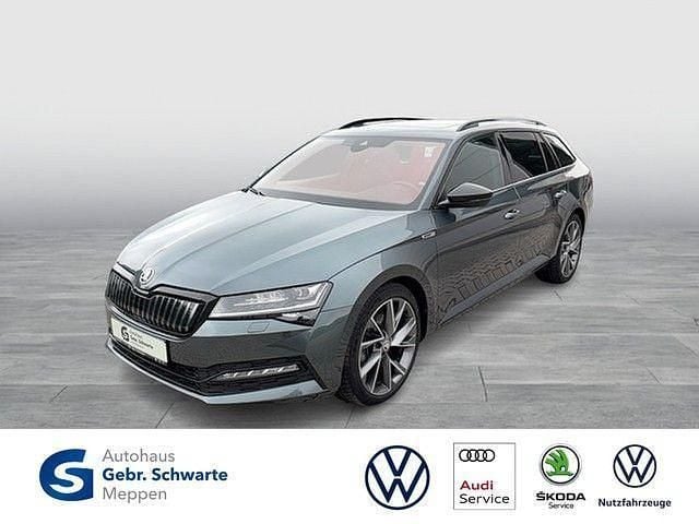 Grau Gebraucht 2021 Skoda Superb SportLine Kombi | 24.450 € (Fairer Preis) - Bild 1/4