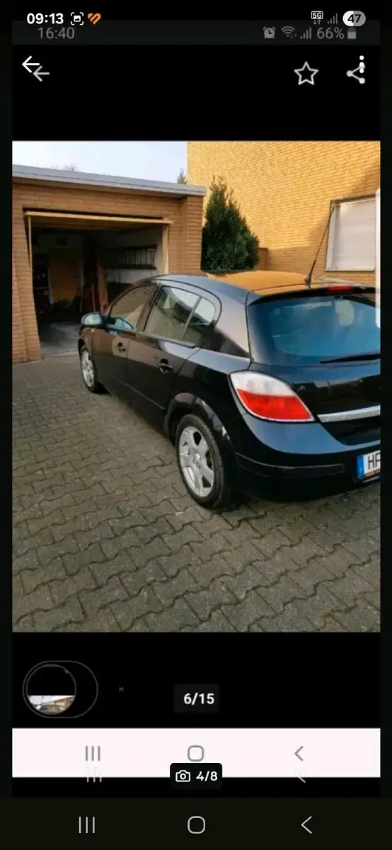 Gebraucht Opel Astra 90 PS (66 kW) 2004 Schwarz Limousine