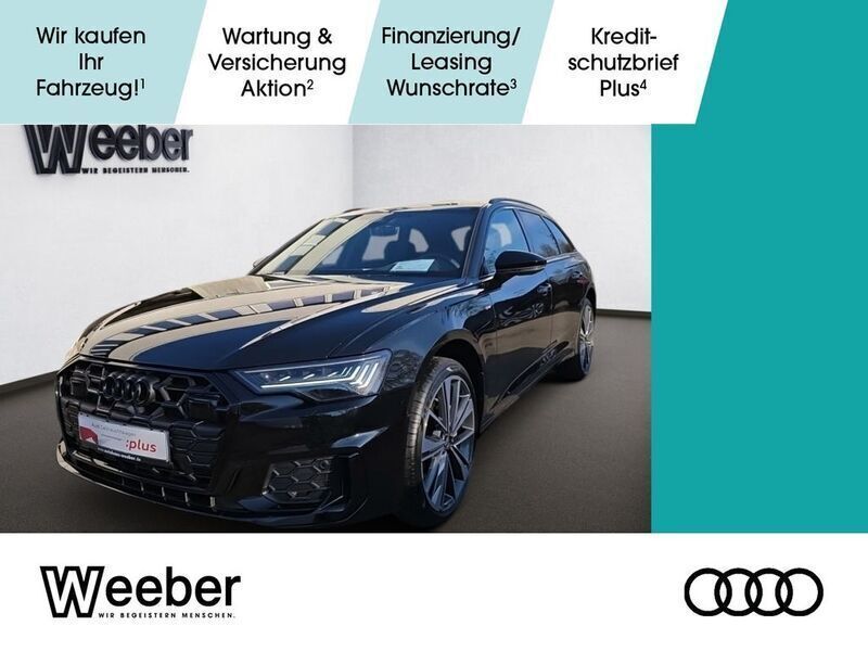 Schwarz Neu 2025 Audi A6 S-Line Kombi | 87.990 € - Bild 1/4