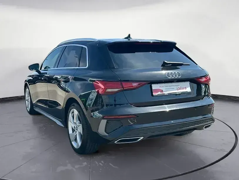 Gebraucht Audi A3 S-Line 150 PS (110 kW) 2021 Mythosschwarz metallic Limousine