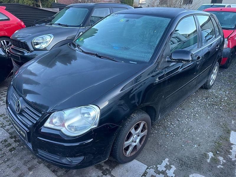 Gebraucht VW Polo Comfortline 80 PS (58 kW) 2008 Schwarz Kleinwagen