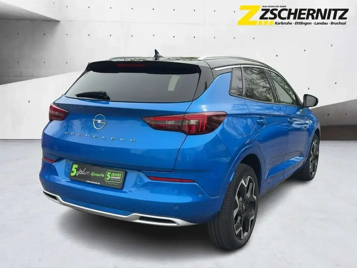Gebraucht Opel Grandland X Ultimate 131 PS (96 kW) 2022 Kobalt blau/vertigo blau SUV