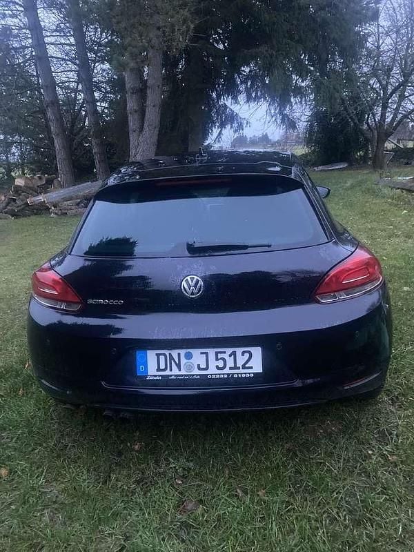 Usata VW Scirocco 160 CV (117 kW) 2008 Nero Coupé