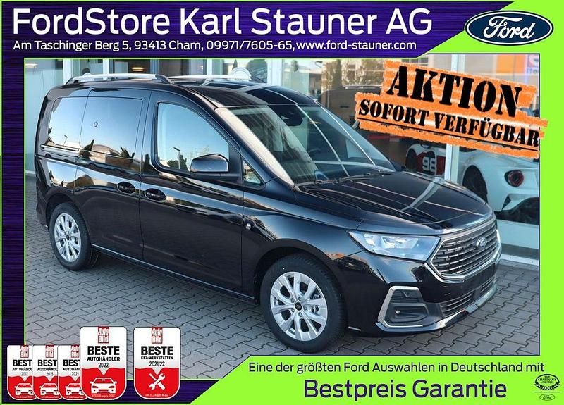 Schwarz Neu 2025 Ford Tourneo Connect Titanium Van / Kleinbus | 32.280 € (Superpreis) - Bild 1/4