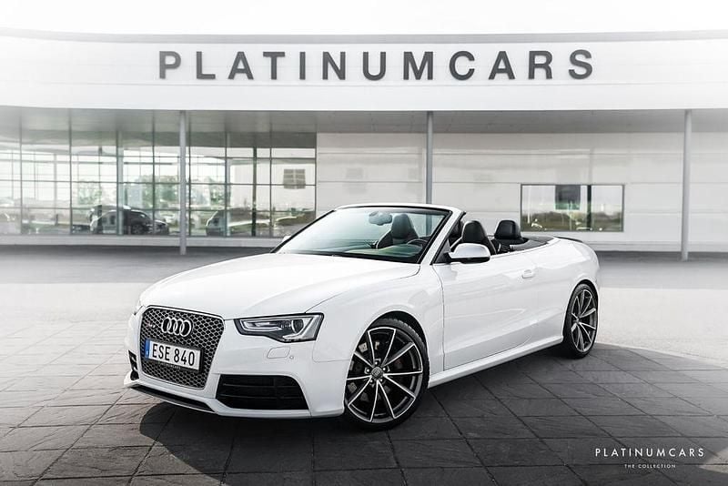 Weiß Gebraucht 2013 Audi RS5 Sport Cabrio | 44.794 € (Superpreis) - Bild 1/4