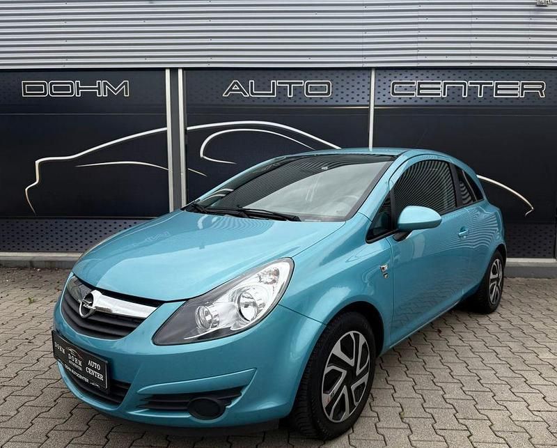 Gebraucht Opel Corsa Edition 69 PS (50 kW) 2010 Blau Kleinwagen