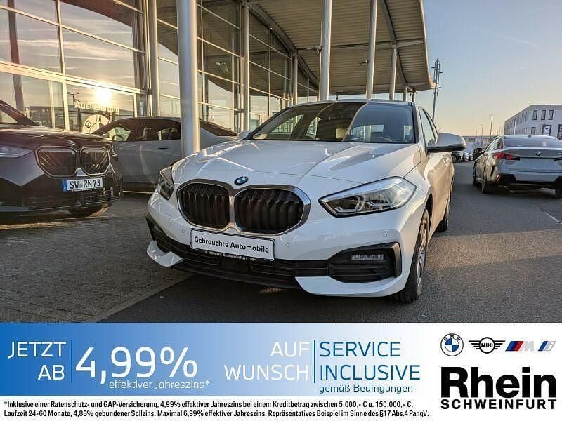 Alpinweiss uni Gebraucht 2019 BMW 118 Advantage Kleinwagen | 17.890 € (Fairer Preis) - Bild 1/4