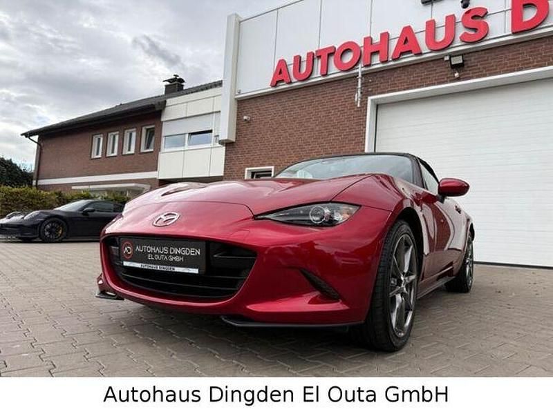 Rot Gebraucht 2018 Mazda MX5 Sports-Line Cabrio | 22.950 € (Fairer Preis) - Bild 1/4