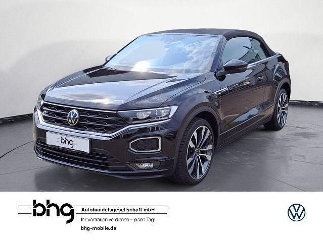 Silber Gebraucht 2021 VW T-Roc Cabriolet R-line Cabrio | 27.730 € (Fairer Preis) - Bild 1/4