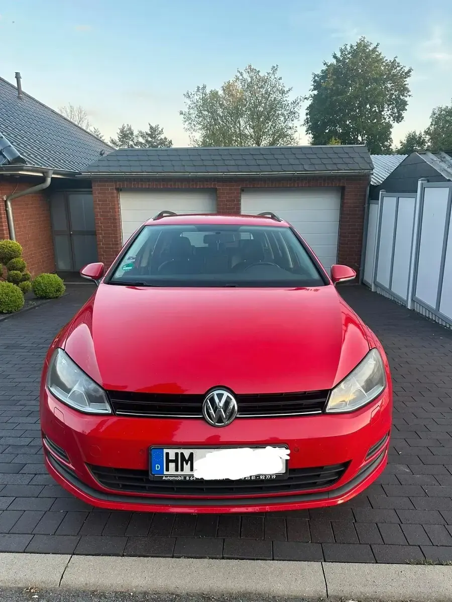 Gebraucht VW Golf VII 150 PS (110 kW) 2013 Rot Kombi