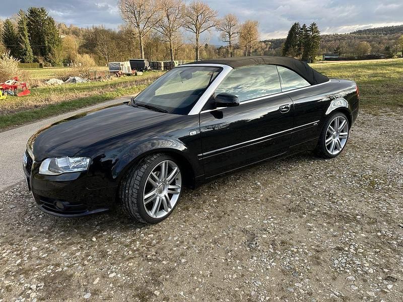 Gebraucht Audi A4 Cabriolet S-Line 140 PS (102 kW) 2008 Schwarz Cabrio