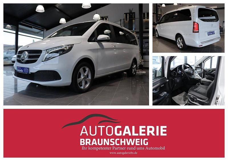 Bergkristallweiß metallic Gebraucht 2022 Mercedes V220 Edition Van / Kleinbus | 39.950 € (Guter Preis) - Bild 1/4