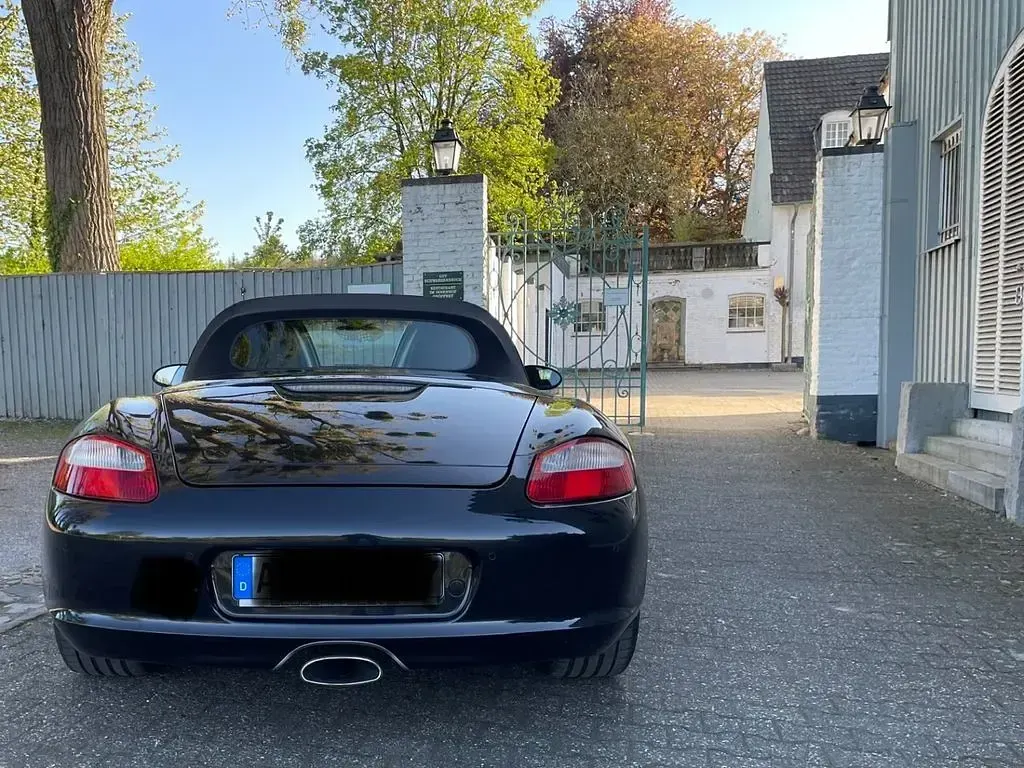 Second-hand Porsche Boxster 239 CP (175 kW) 2004 Negru Cabrio