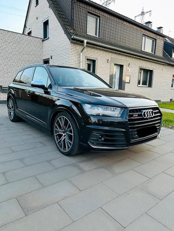 Schwarz Gebraucht 2018 Audi SQ7 S-Line SUV | 39.999 € (Superpreis) - Bild 1/4