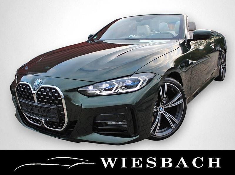 San remo green Gebraucht 2021 BMW 420 M Sport Cabrio | 39.500 € (Guter Preis) - Bild 1/4