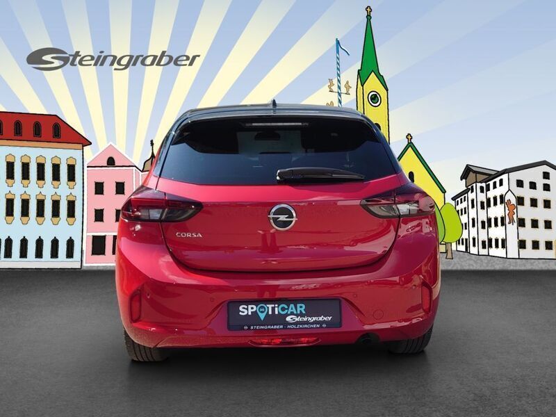 Używany Opel Corsa Elegance 101 KM (74 kW) 2023 Czerwony Hatchback
